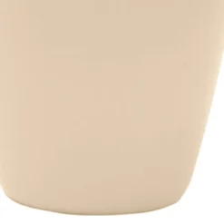 New Hängbar Skrivbords Papperskorg Mini Förvaringshink Pennhållare Väggmonterad Beige