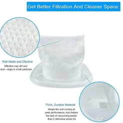 HNVCF10 Filter för HNVC220B, HNVC215B, HNVC215B10, HNVC215B12AEV, HNV215B12, HNVC115B22, HNVC115J