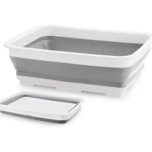 New Hopfällbar Diskbänk - Perfekt för Camping