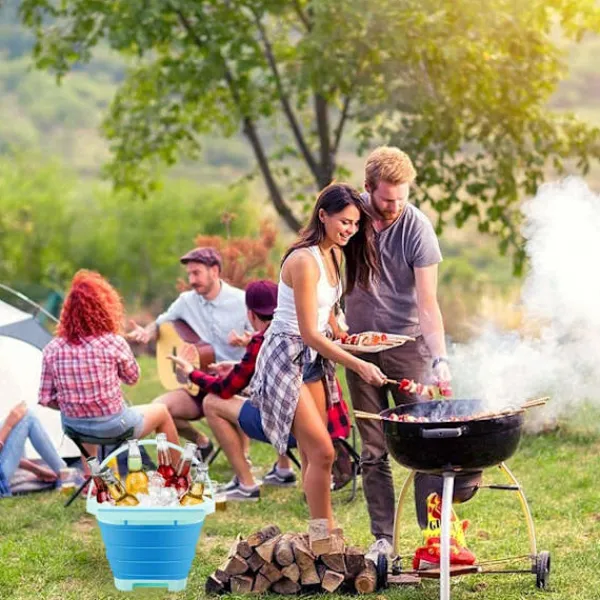 New Hopfällbar Köksavfallskorg Dörr Köksväggmonterad Papperskorg C,ZQKLA