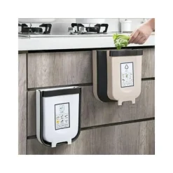 New Hopfällbar Soptunna / Hängande Korg - För bioavfall 8L_QQ