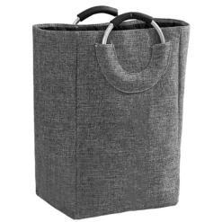 Hot Hopfällbar Tvättkorg, Vikbar Tvättkorg, Ihopfällbar Smutsig Tvättkorg Mörkgrå 0.4