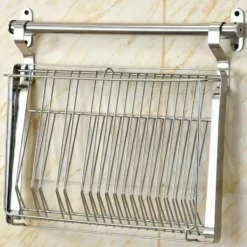 Best Hopfällbart väggmonterat diskställ i rostfritt stål