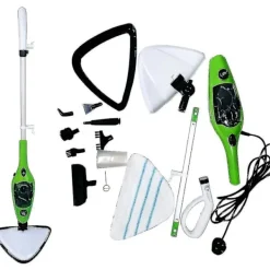 Sale KOOLMEI Hot Steam Mop Cleaner 10 i 1 Steamer Golvplagg Matta Fönster Rengör tvättmaskin Hand Steamer none null