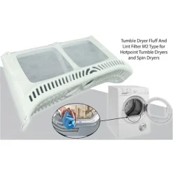 Discount Hotpoint TCFS83BGPUK Torktumlare Filter M2 Stängd