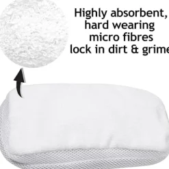 Online unbranded Hårdgolvrengöringsdukar kompatibla med Morphy Richards 720020 720021 720502 9 i 1 ångrengöringsmopp (4-pack)