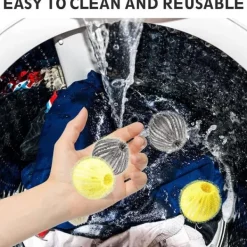 Hårfälla för tvättmaskiner, djurhårsborttagare i tvättmaskinen för att lösa upp päls och kläder, sängkläder, 12 st