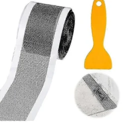 Discount Hårfångare för duschavlopp, klistermärken med nät, hårfångare för duschavlopp, klistermärken 7 cm x 10 m