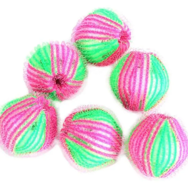 Best Generic Hårfångare, Tvättbollar för Tvättmaskin 6-Pack one size Grön