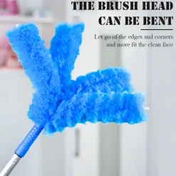 Clearance Hörnborste för rengöring av räcken, återanvändbar dammborste för ventilationskanaler för hemstädning 5 segment