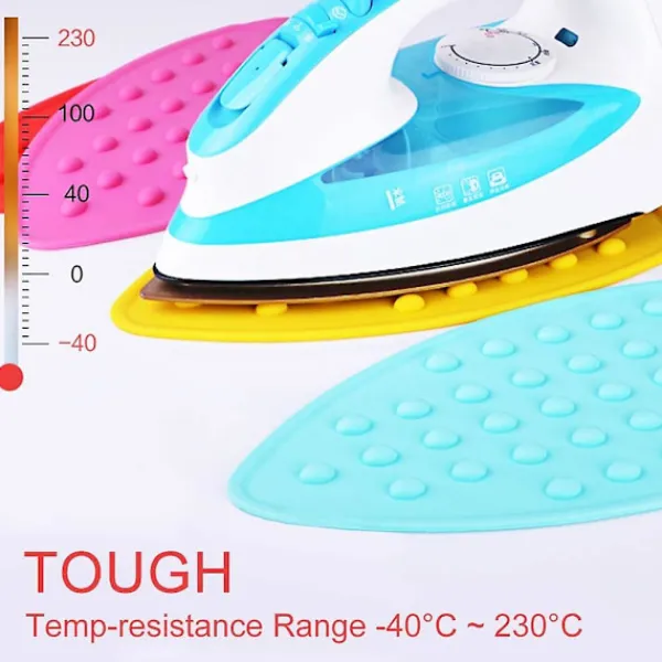 Outlet Hushåll silikon värmeisolerande strykmatta (grön) 1 st