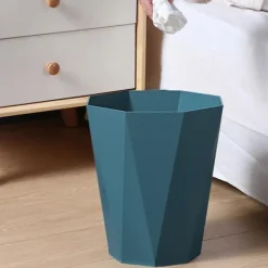 Clearance FMYSJ Hushålls Köksavfallshink Sovrum Toalett Stor Locklös Pressring Badrum Avfallshink (FMY) Blue