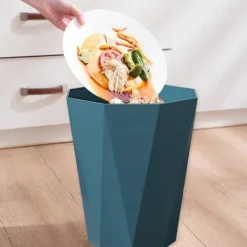 Clearance FMYSJ Hushålls Köksavfallshink Sovrum Toalett Stor Locklös Pressring Badrum Avfallshink (FMY) Blue