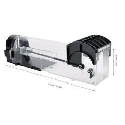 Online Hushållsautomatiska möss Musfälla Råttfälla Bur Bete Capture Mouse Killer Cage