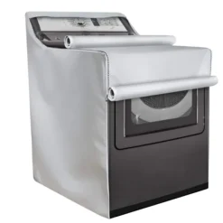 Online Hushållsbalkong Vattentät Dammtät Solskyddsmedel Tvättmaskin Överdrag Tvättmaskin Torktumlare Skydda Överdrag Grå 74x71x101cm