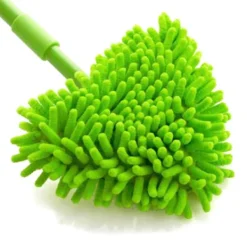 NeunWolken Hushållsgolvmopp hopfällbar dammsugning liten mopp (Grön) 1 st Green