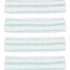 Hot Hushållsprodukter, 4 st Professionella Mikrofibermoppar Multifunktionell Fönster{yh}