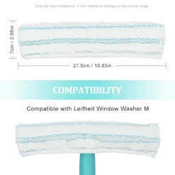 New Hushållsprodukter, 4 st Professionella Mikrofibermoppar Multifunktionella Fönster