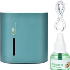 Hushållssmart USB-kontakt Elektriskt myggmedel Mute Mosquito Insect Killer (grön)