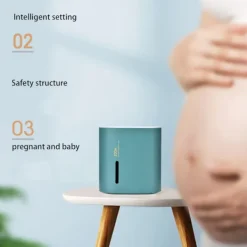 Hushållssmart USB-kontakt Elektriskt myggmedel Mute Mosquito Insect Killer (grön)