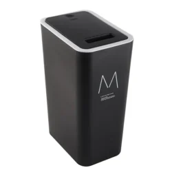 Sale Hushållssoptunnor förseglade Stor Kapacitet Luktfri Med Press Top Plastsoptunna För Hem Kök Vardagsrum Badrum Svart