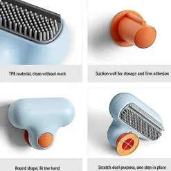 Sale Hushålls-Squeegee Mini Multifunktionell Silikon Squeegee För Fönster, Glas, Duschdörr, Bilruta, Spegel (blå) (1st)