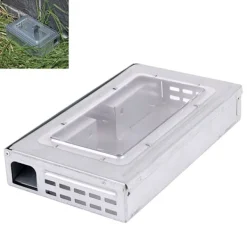 Discount Hushållsstor musfälla Automatisk kontinuerlig musfälla Återanvändbara råttfällor Catcher Killer Möss Gnagarbur