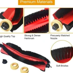 Clearance Huvudborste Ersättning för S6 MaxV, S6, S6 Pure, E5, E4, S4 Max, S4, S5 Max, S5, E35, E2 Robotdammsugare