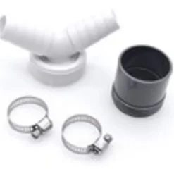 Hot 2-i-1 avloppsslanganslutning för diskmaskin och tvättmaskin, 2-vägs Y-typ splitter slanganslutningsadapter.