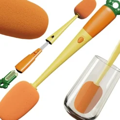 3-i-1 Diskborste / Disksvamp för glas & burkar