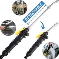 Online 2-i-1 högtryckstvätt kraftfull vattenpistolmunstycke