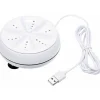 New 2-i-1 Mini-tvättmaskin Bärbar personlig roterande turbin tvättmaskin med USB-kabel