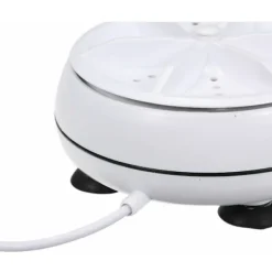 New 2-i-1 Mini-tvättmaskin Bärbar personlig roterande turbin tvättmaskin med USB-kabel
