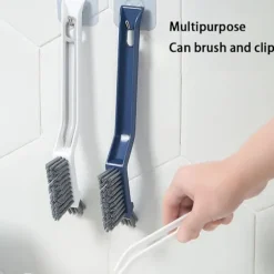 Online NSF 2-i-1 Mångsidigt Badrum Kakel Golv Gap Rengöring Borste Fönster Spår Borste Bekvämt Hushåll Hörn Rengöring Verktyg