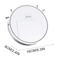 Outlet 3-i-1 moppningsrobotdammsugare, app-styrd självladdande robotdammsugare