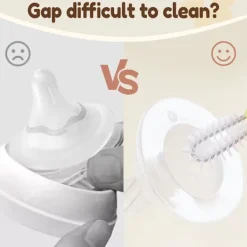 Clearance 3-i-1 Rengöringsborste för Mugglock - Multifunktionell Flask- & Springrengörare för Trånga Utrymmen (gul-grön)