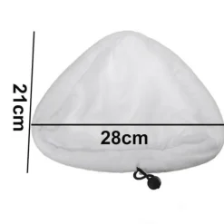Sale IC 6 st återanvändbara mikrofiber H2O ångmopp ersättningsplattor tillbehör ångmopp rengöringsduk