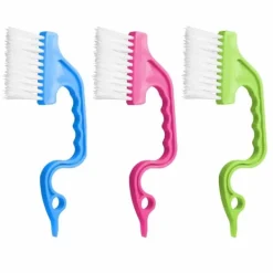 New no brand IC Groove Gap Rengöringsborste, 3 ST Mångsidiga Spårborstar