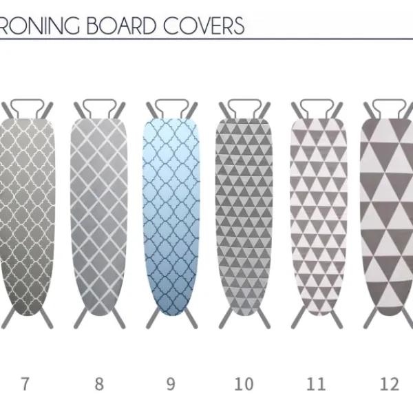 Outlet del IC Hem Universal Silverbelagd Vadderad Strykbrädaöverdrag Hea 147*48cm