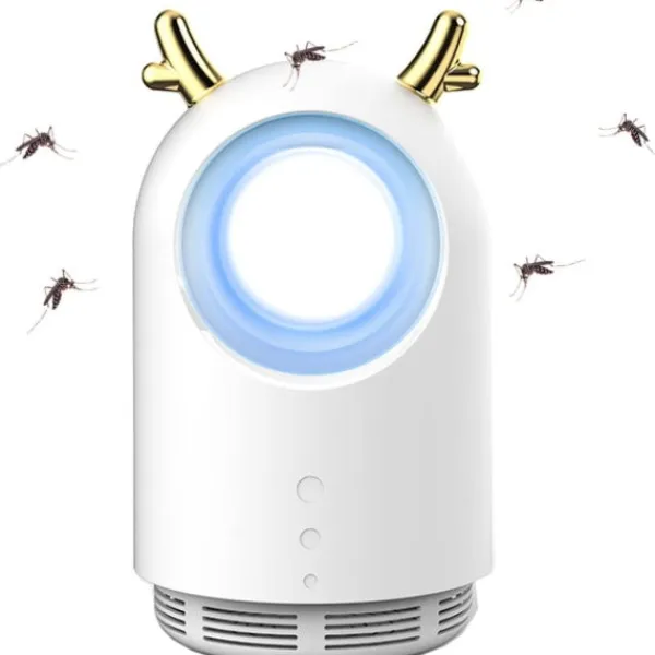 Clearance no brand IC Inomhus USB Myggfångarelampa Säker för barn och giftfri