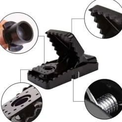 Hot no brand IC Musfälla, 6ST Musfälla Återanvändbar Plastråttfälla