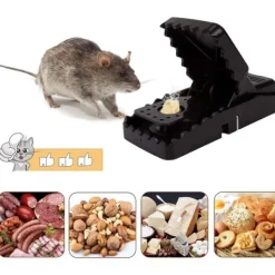 Hot no brand IC Musfälla, 6ST Musfälla Återanvändbar Plastråttfälla