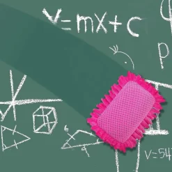 no brand IC 2-pack Mikrofiber Shag Whiteboard Suddgummi Tvättbar Mikrofiber Shag