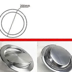 New Inbyggd typ Inbyggd rostfritt stål papperskorg Klafflock Svingbalans Klafflock Papperskorg