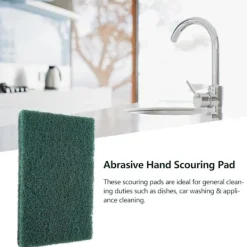 New Industriella Gröna Grova Slipsvampar 5-pack