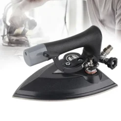 Hot Industriellt Ångstrykjärn Full Press Tvätt Klädfabrik Dedikerat Strykjärn