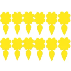 Clearance INF Klibbig fälla för skadeinsekter på krukväxter Flugfångare 12-pack