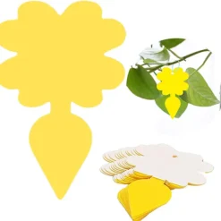 Clearance INF Klibbig fälla för skadeinsekter på krukväxter Flugfångare 12-pack