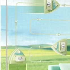 Hot INF Magnetisk fönsterputsare för 10-45 mm glastjocklek