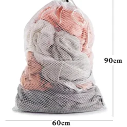 Hot INF Stor tvättpåse 60x90 cm Vit 1-pack